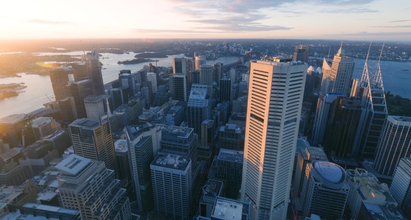 Image of Sydney CBD finance district.